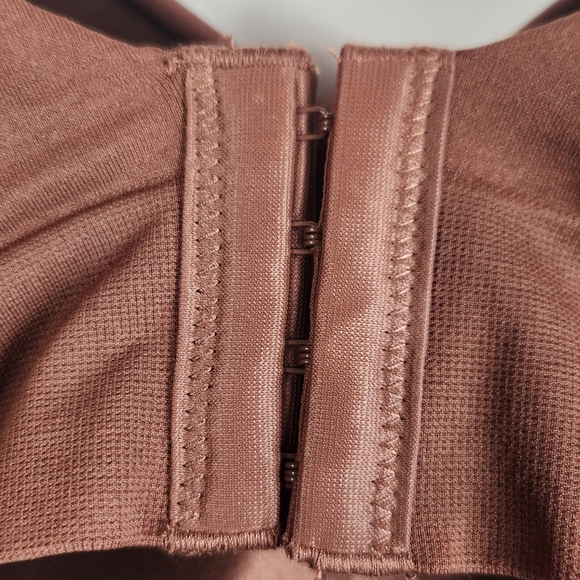 Truekind Supportive Comfort Wireless Shaping Bra in Chocolate Brown 2XL - Picture 9 of 13